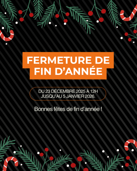 Fermeture de fin d’année