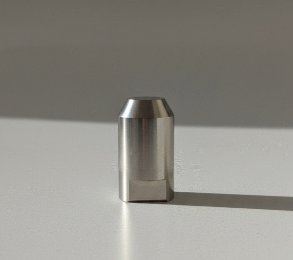 Tête de battage traitée Ø28mm - lg50 - M14 femelle